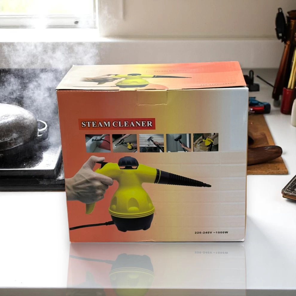 Handheld High-Pressure Steam Cleaner - Yellow