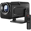 HY320 Mini WiFi Projector – Portable Home Cinema & Movie Projector – Black