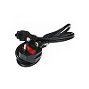 Laptop & Notebook Adapter Power Cable with Fuse – Black