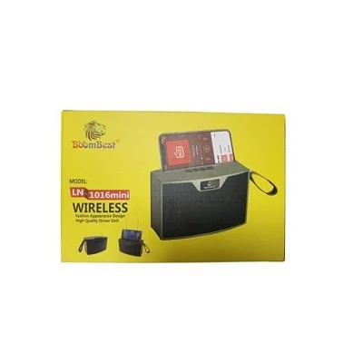 BoomBest LN-1016mini Portable Wireless Speaker with Phone Holder Dock