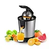 Electric Citrus Juicer for Lemon, Orange & Grapefruit – Stainless Steel Silver