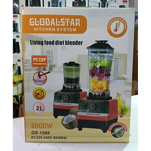 Global Star 2L Heavy-Duty Commercial Blender GS-1589 – Red