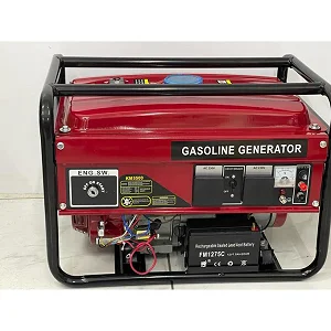 Kingmax 3 KVA Petrol Generator Key & Manual Start -High Power, Portable, 13hr Runtime KM5500DXE