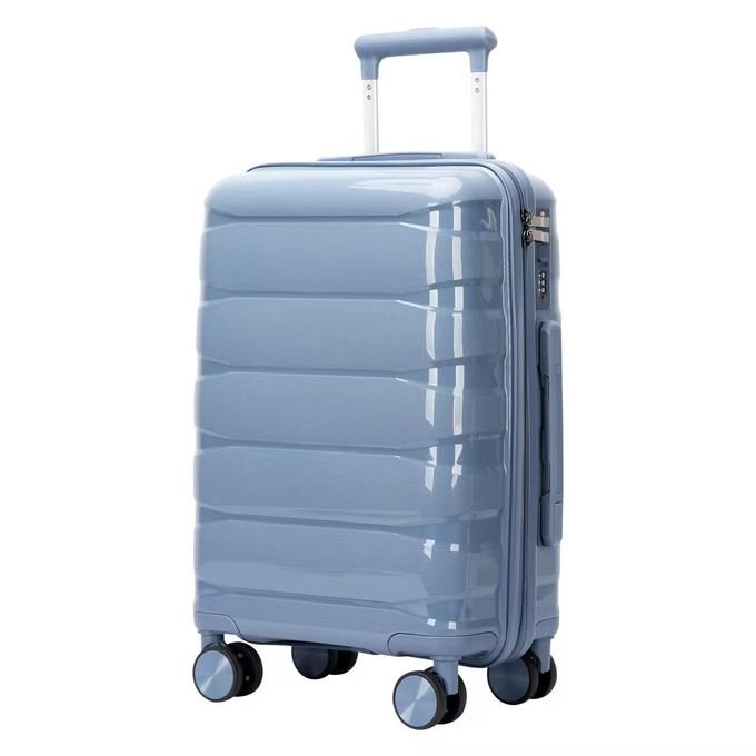 Medium Size Waterproof Travel Suitcase - Grey
