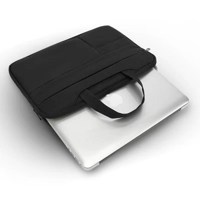 Laptop Shoulder Messenger Bag 14.5 inches By 10 inches - Black