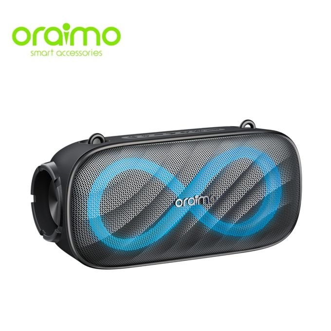 Oraimo SpaceBox Pro Wireless Bluetooth Speaker Portable 80W Infinite Lights Thunderous Bass