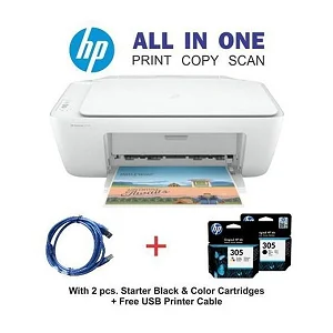 HP DeskJet 2320 All-in-One Colour Printer – Print, Scan & Copy + 2 Cartridges