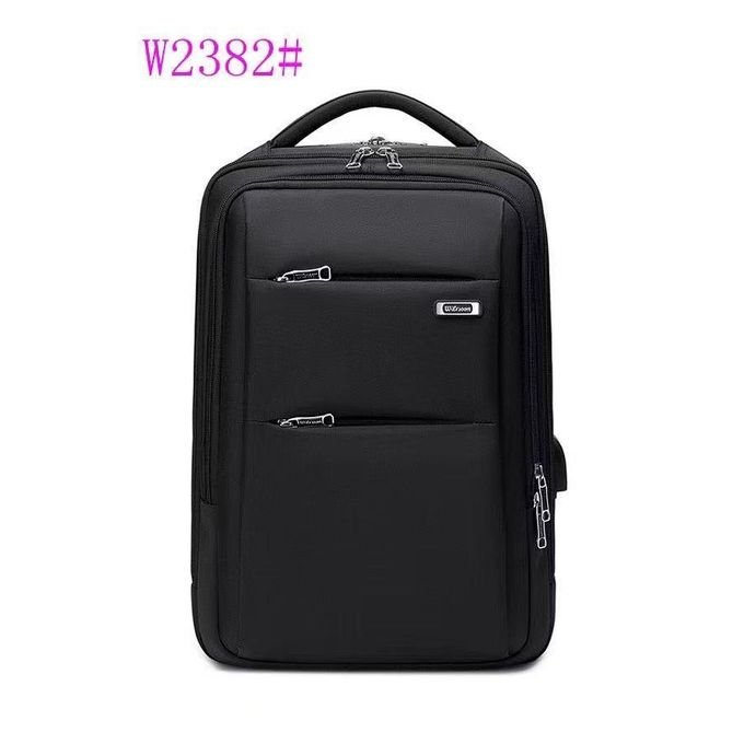 Men's Business Laptop Backpack - Black