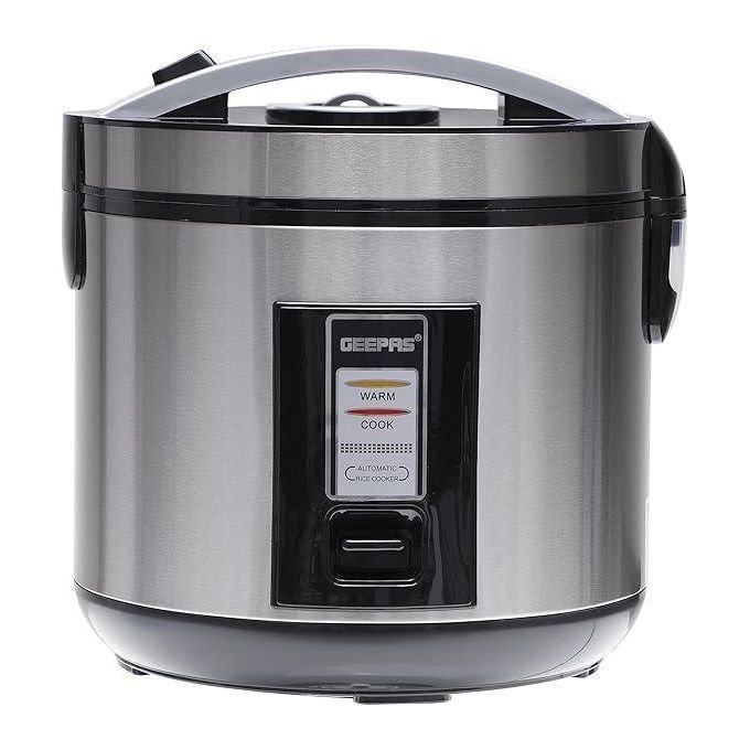 Geepas 2.8L Stainless Steel Rice Cooker 700W- GRC4330