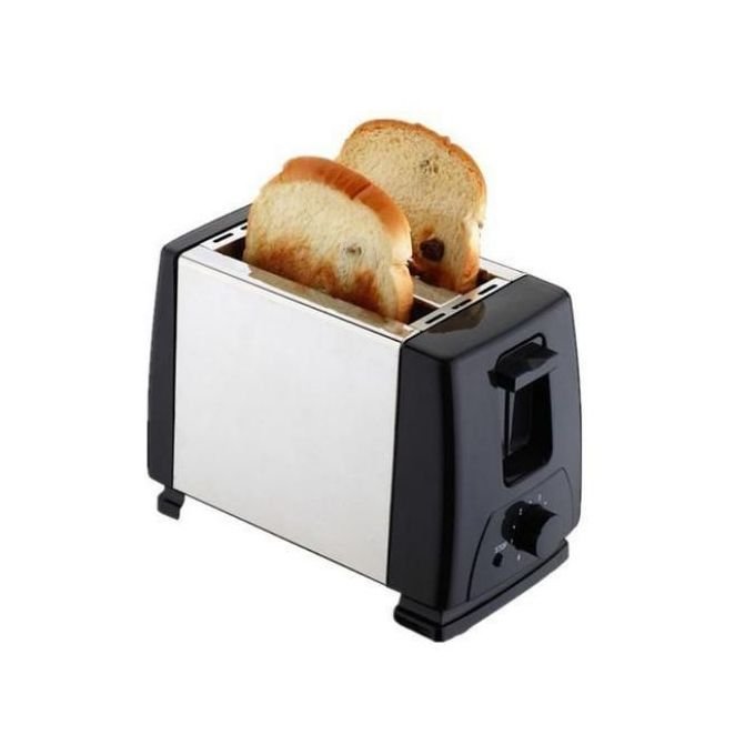 2 Slice Stainless Steel Bread Toaster- Silver