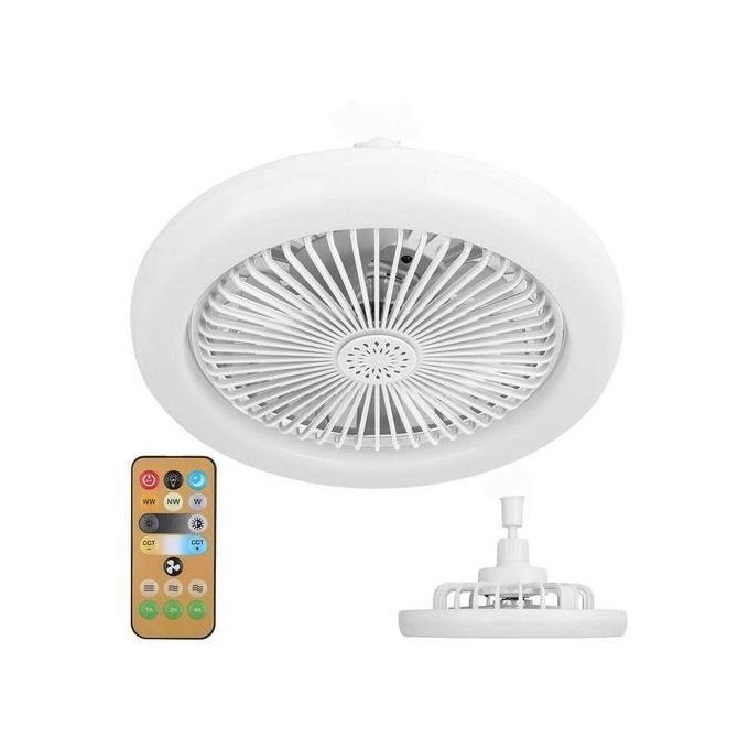 LED Fan light With Remote Control With Changing Colours
