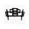 Double Arm TV Wall Mount 32–80 Inches – Black