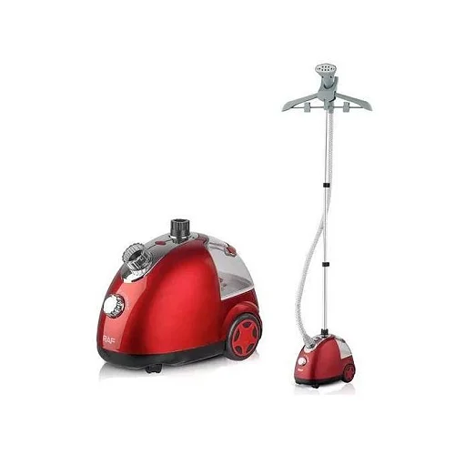 RAF 1700W Vertical Garment Steamer With 1.3L Water Tank – Red