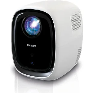 Philips NeoPix 130 Projector – HD 720p LED Home Cinema with Wi-Fi Mirror Mode