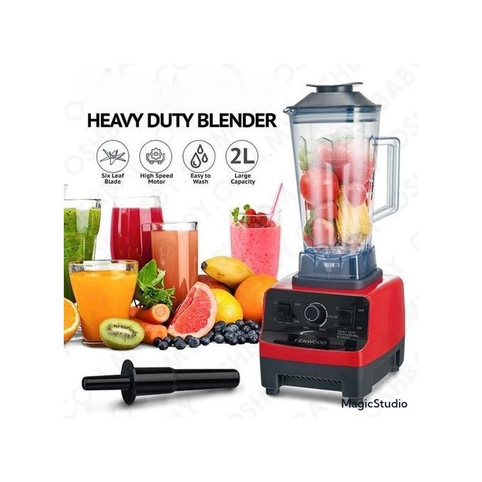 2L Heavy Duty Commercial Blender- Colour May Vary