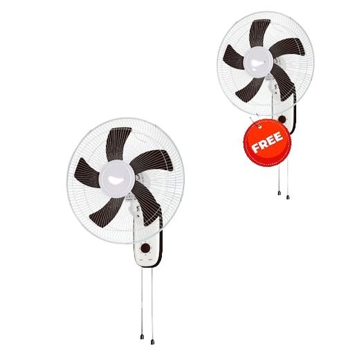 16 Inch Buy One Get One Free Wall Fan with 5 Blades