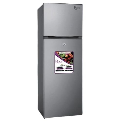 Roch 160 Liters Double Door Top Freezer Defrost Fridge 142 Net Liters,