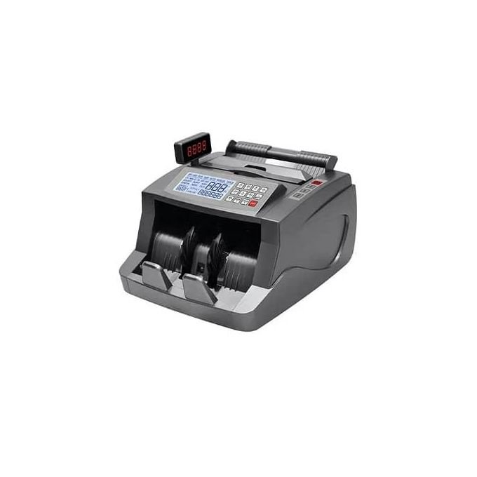 Bill Counter Machine Money Counting Machine Fake Notes Detector - Silver
