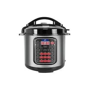 ADH 6 Litre 25-in-1 Digital Multi Cooker - Electric Pressure Cooker - Black & Silver