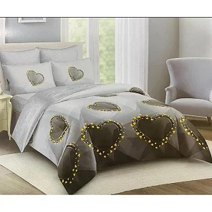 5×6 Duvet Set 4Pcs (1 Duvet, 1 Bedsheet & 2 Pillowcases) – Multiprints Vary
