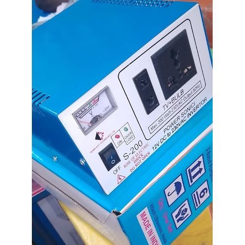 Solar Africa 200w DC To Ac Solar Inverter 230v Ac output -White, Blue