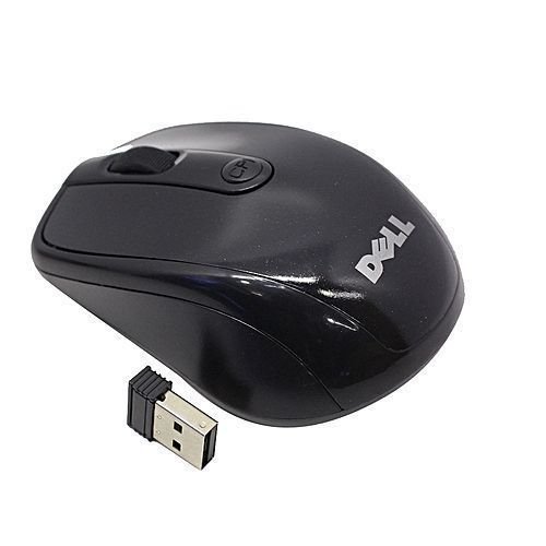 DELL Wireless Optical Mouse - Black/Grey