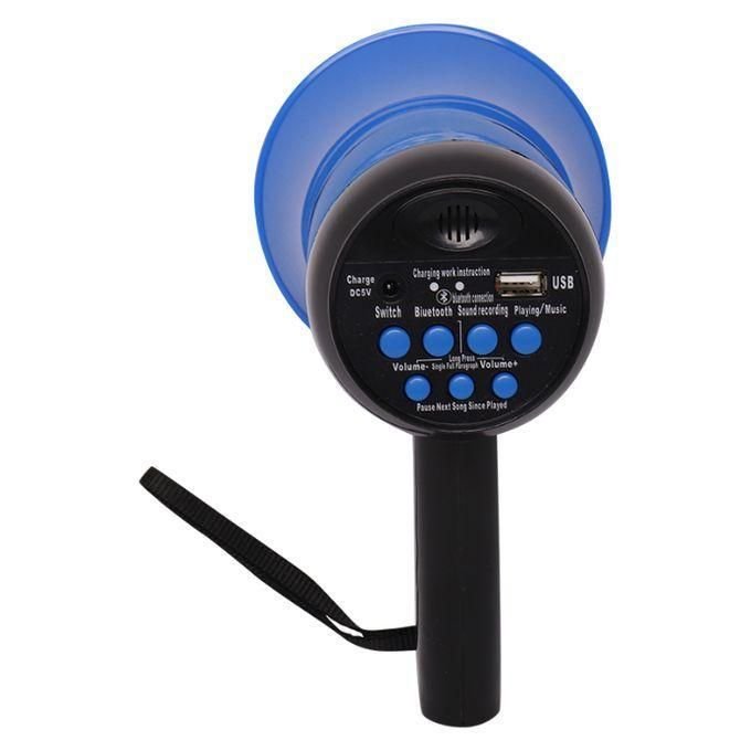 HORN ALARM/SIREN RECHARGEABLE MEGAPHONE WITH USB,TF, BLUETOOTH
