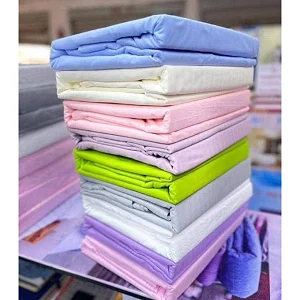 5x6 Striped Cotton Bedsheets 4 Piece Set (2 Bedsheets & 2 Pillowcases) – Multicolor