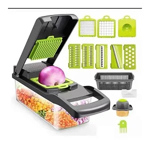 Multifunctional Vegetable Cutter – Manual Food Slicer, Chopper & Grater