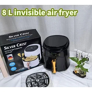 Silver Crest 8 Liters Digital Air Fryer with Touch Control – Multicolor