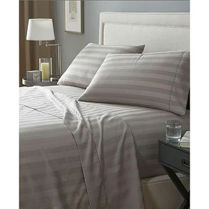 5X6 Egyptian Cotton Bedsheets Set – 2 Bedsheets and 2 Pillowcases - Grey