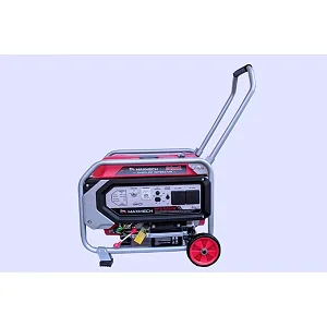 Maxmech RFS-5200E 3.8 KVA Petrol Generator – Key & Manual Start with Wheels