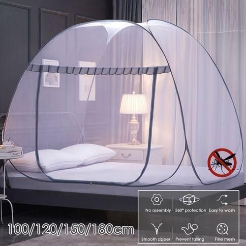 5x6 Folding Home Mosquito Net Tent Canopy White