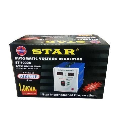 1.0 KVA  Airstar Automatic Voltage Regulator - Blue /Red