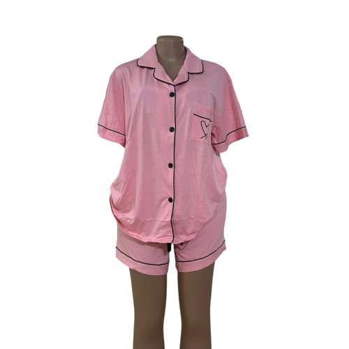 Women's Two Piece Pajama Sleepwear- Multicolor
