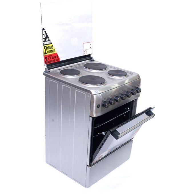 Blueflame 50cm X 50cm Full Electric Cooker S504ERF ( Made In Turkey ) - Stainless Steel
