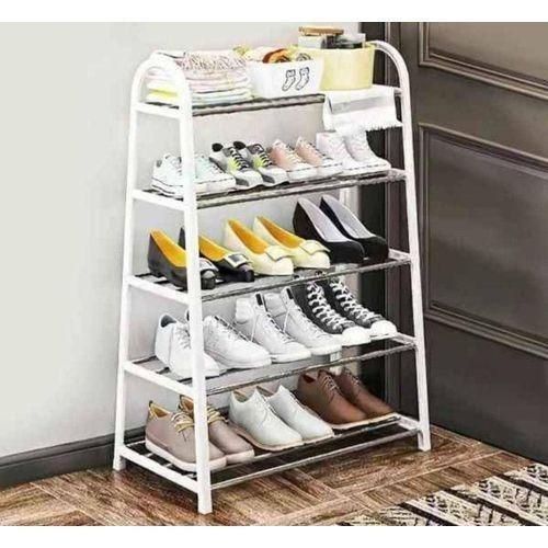 5 Layer Plastic  Shoe Rack Shelf Multifunctional Free Standing Shoe Rack