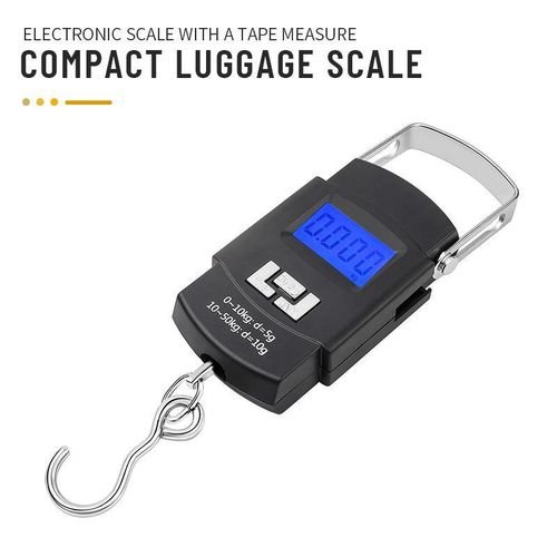 Luggage 50Kg Digital Weighing Scale - White