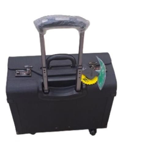 Executive Pilot Box Travel Bag - Black