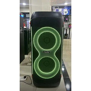 AILIPU Wireless Karaoke Speaker with Dual 4-Inch Speakers & Microphone
