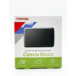 Toshiba 500GB USB 3.0 Portable External Hard Disk Drive for PC, Laptop & Mac