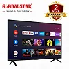 Globalstar 43UK64 43-Inch Frameless Smart Android TV - Bluetooth, YouTube & Wi-Fi