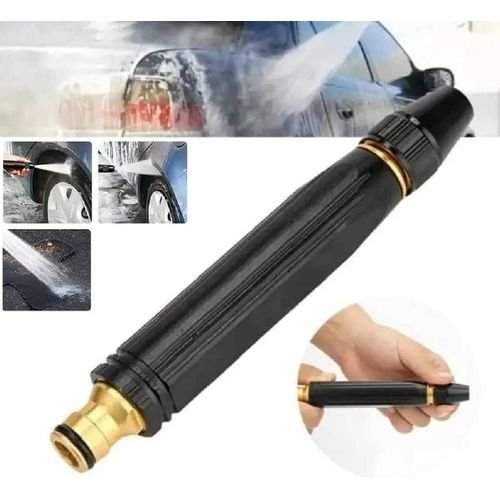 high-pressure water spray gun nozzle - Black