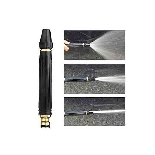 high-pressure water spray gun nozzle - Black
