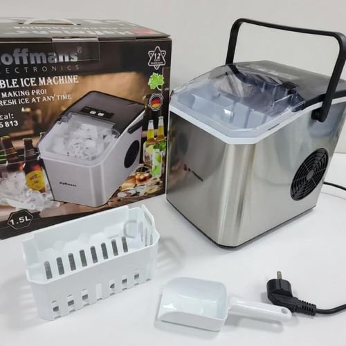 Hoffmans Ice maker HM 9813 1.5 litres for Bars, Picnics and Home
