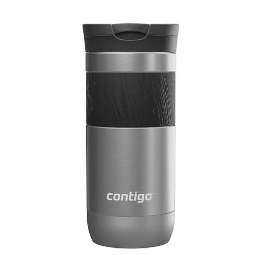 Contigo SNAPSEAL™ Travel Mug – Dark Stainless Steel, 470ml