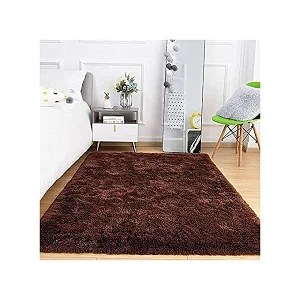 Medium Fluffy Shaggy Center Carpet 1.5m x 2m