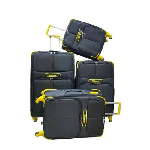 Wiersoon 4-in-1 Fabric Cloth Travel Suitcase Set ( Small,  Medium,  Large , Extra Large)