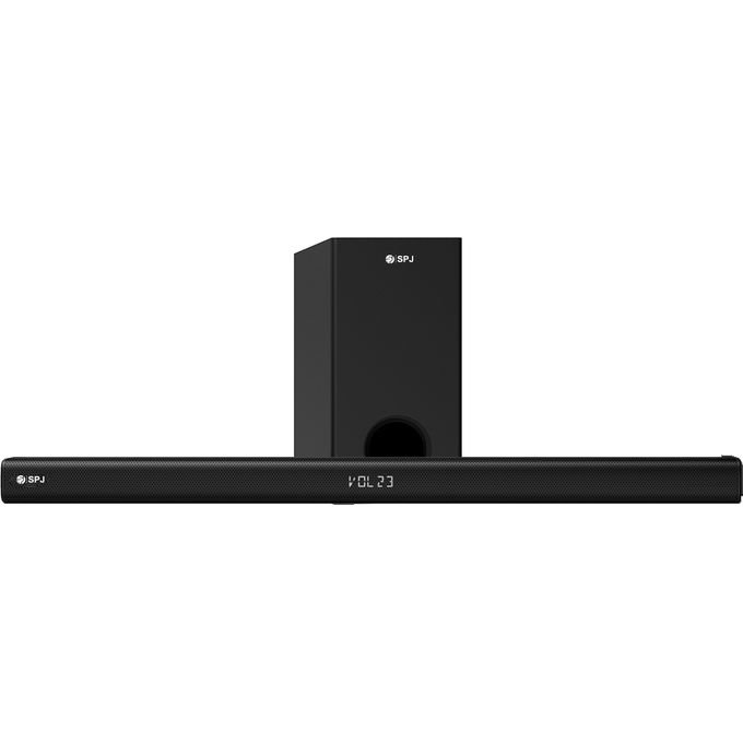 SPJ 2.1 Soundbar System with Subwoofer – Black
