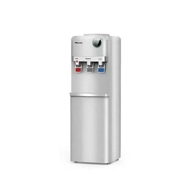Hisense 3 Taps Water Dispenser (Hot, Cold, Normal), 550W Heating, 90W Compressor Cooling, 12L Cabinet